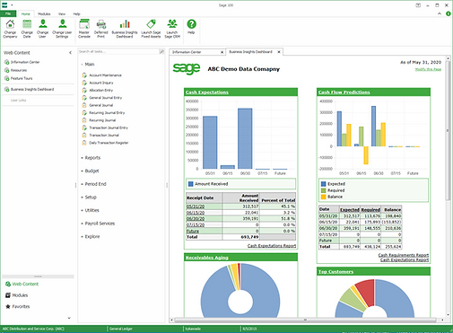 Sage 100- Finance and Accounting